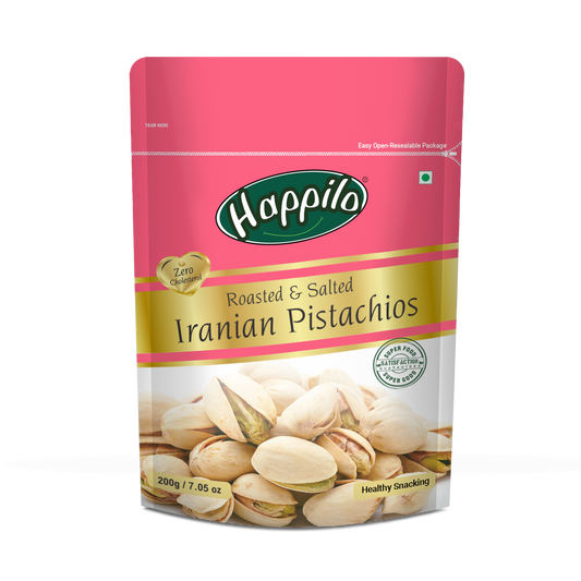 Happilo Premium Roasted  Salted Iranian Pistachios