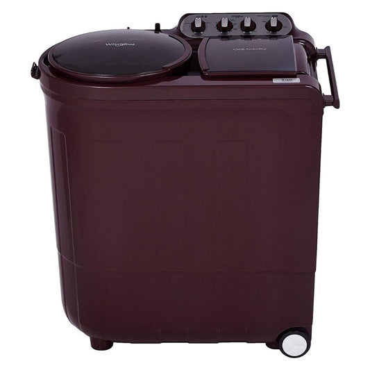 Whirlpool 8 Kg 5 Star Semi-Automatic Top Loading Washing Machine ACE 8.0 TURBO DRY Wine Dazzle