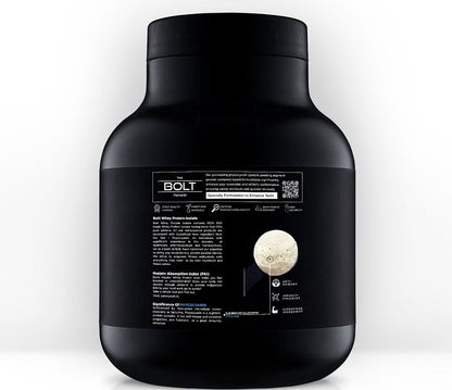 BOLT 100 Whey Isolate Protein Powder, 28g Protein, Superfood Phycocyanin, Muscle Strength, Bone Health, 2LB, 27 Servings, Piedmont Chocolate.