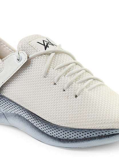 Woakers Mens Comfort Shoes  WHITE-JOYRIDE