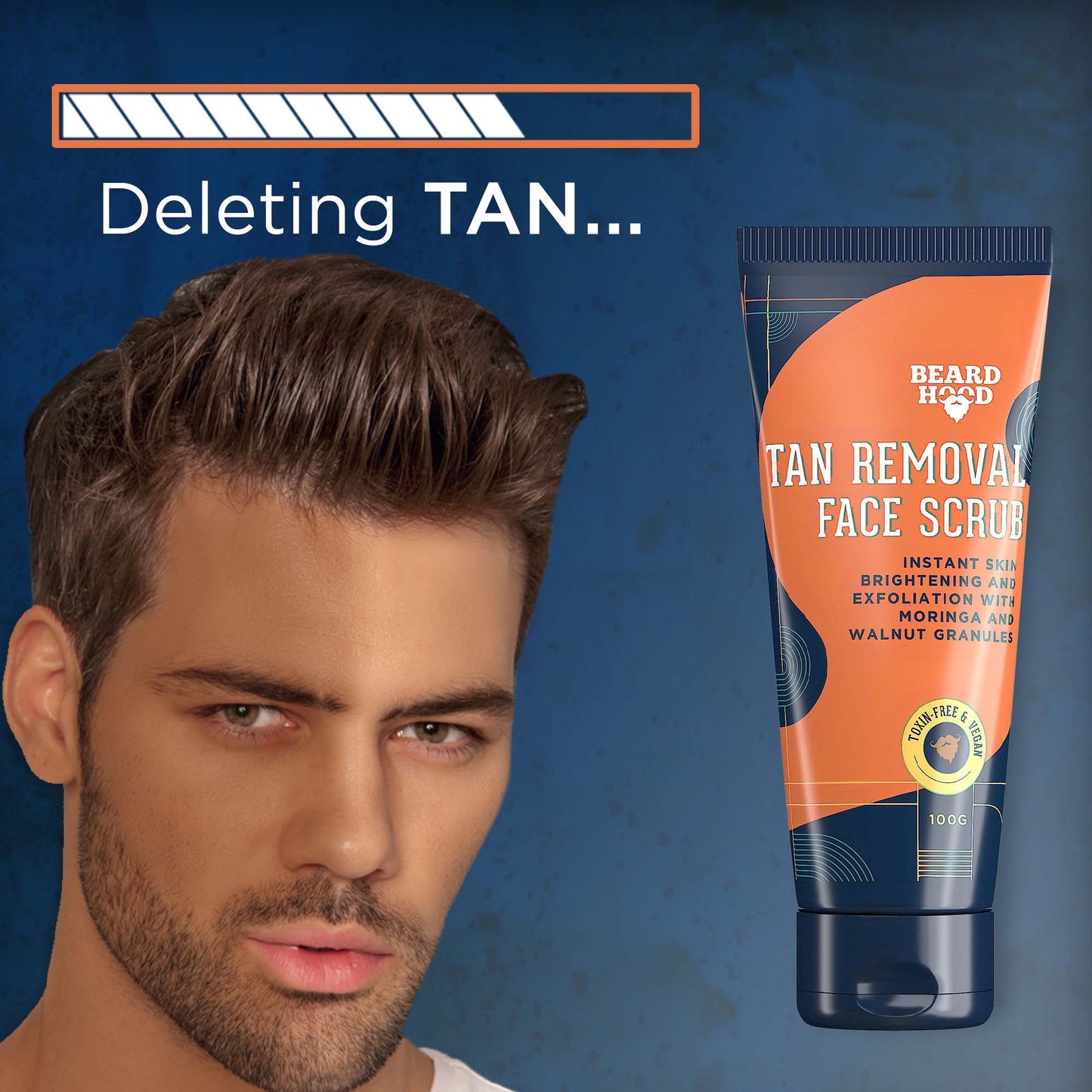 Tan Removal Face Scrub 100g
