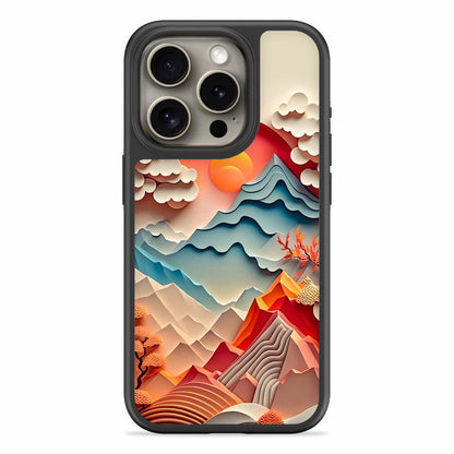 Sunset 3D Mobile Bumper Cover