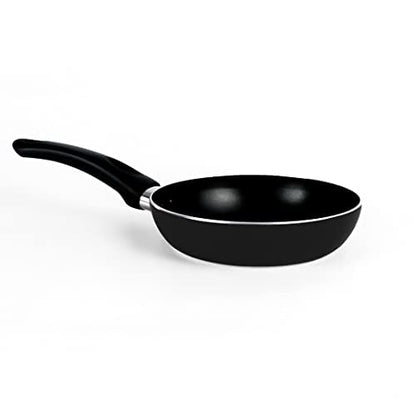 SAVYA HOME 26cm Non Stick Fry Pan-2.3mm Black1 Savya- 18cm Non Stick Fry Pan-2.3mm Black Heat Surround Cooking  Gas  Induction Cookware  Black