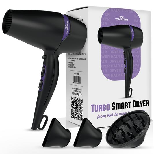 Winston Turbo Smart Hair Dryer 2200W - 2400W