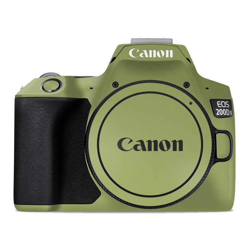 Matte Olive Green Camera Skin