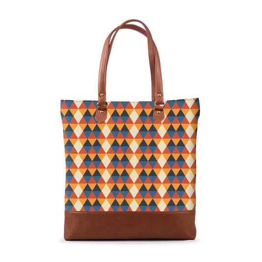 Geometric Pattern 1 Tall Tote Bag