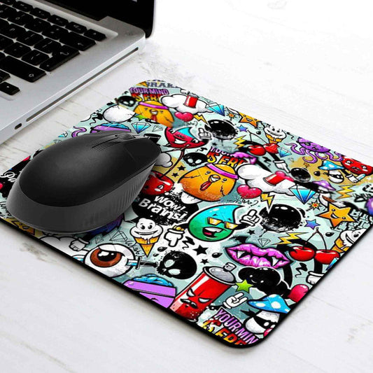 Fun Abstract Mouse Pad