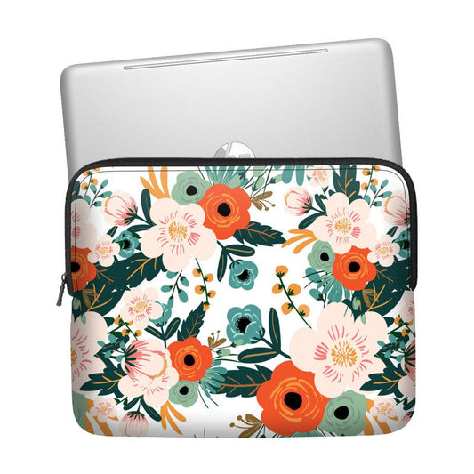 Floral Print 1 Laptop Sleeve