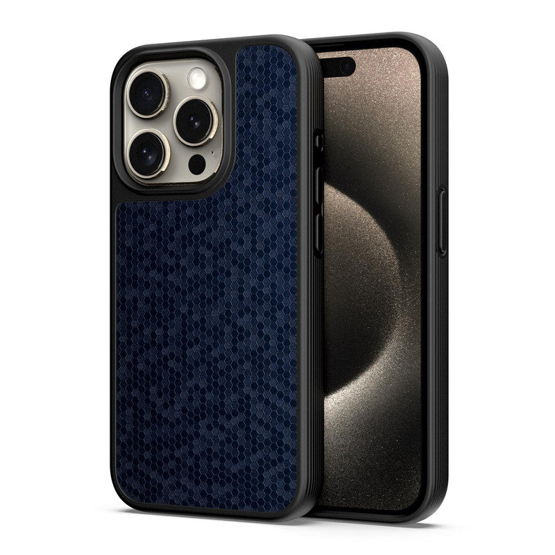 Blue Honeycomb Mobile Bumper Cover