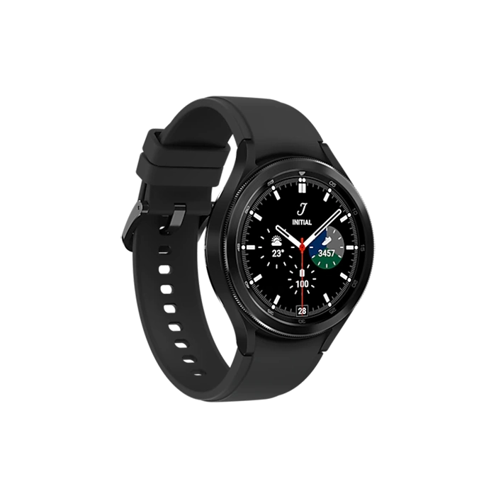 Samsung Galaxy Watch4 Classic Smartwatch with Activity Tracker 46mm Super AMOLED Display Water Resistant Black Strap