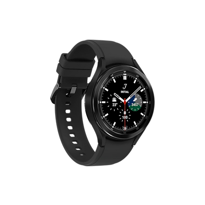 Samsung Galaxy Watch4 Classic Smartwatch with Activity Tracker 46mm Super AMOLED Display Water Resistant Black Strap