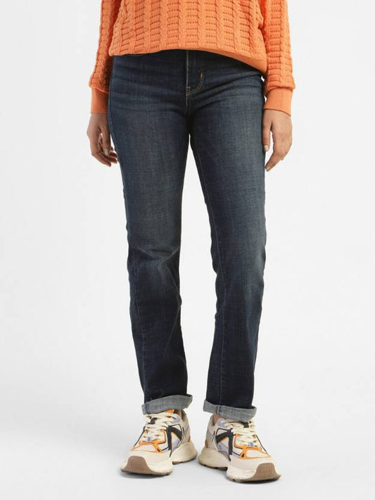 LEVISWomen Slim Mid Rise Blue Jeans  Slim