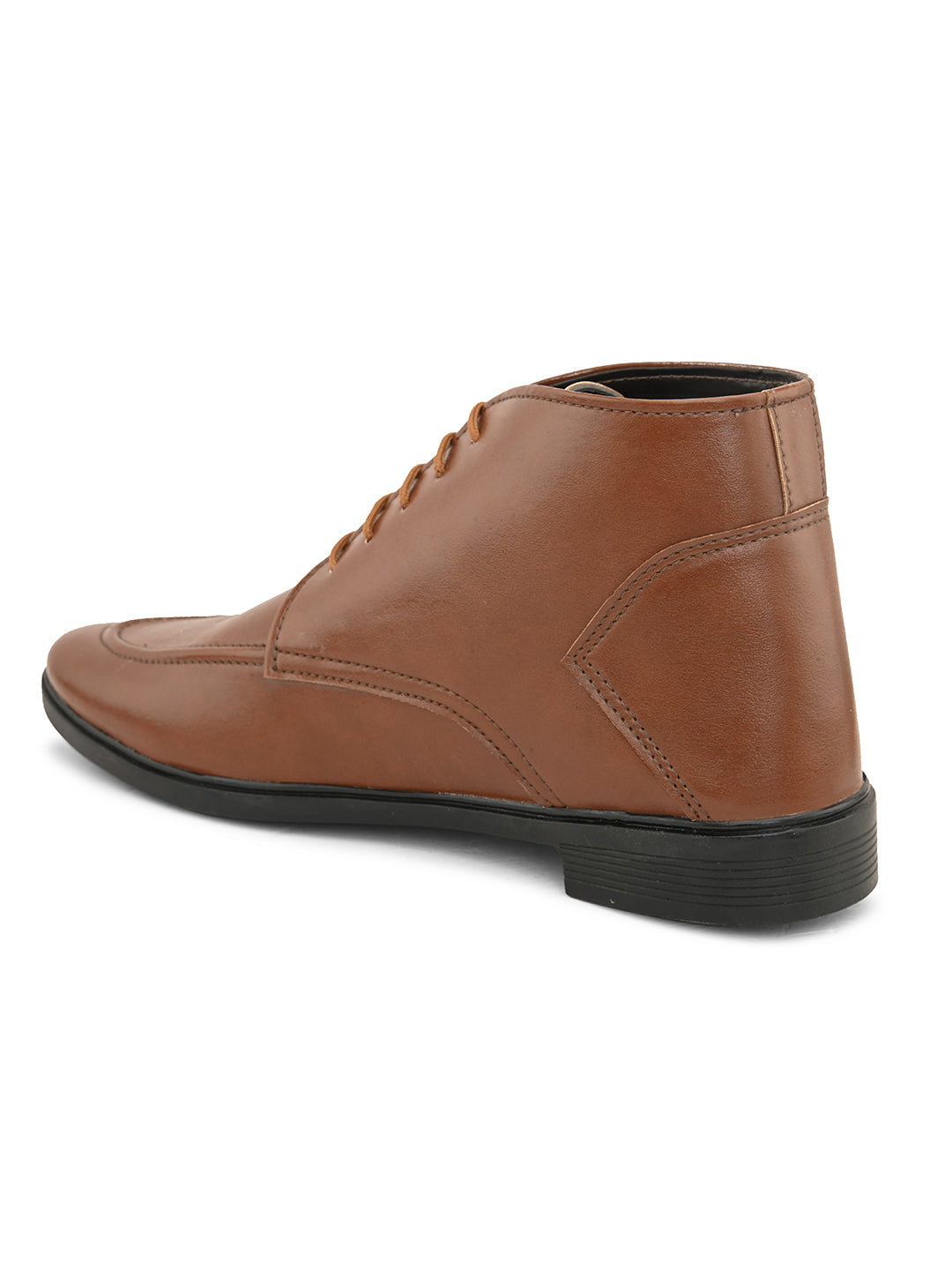 Woakers Mens Comfort Shoes  HR-FORMAL-TAN