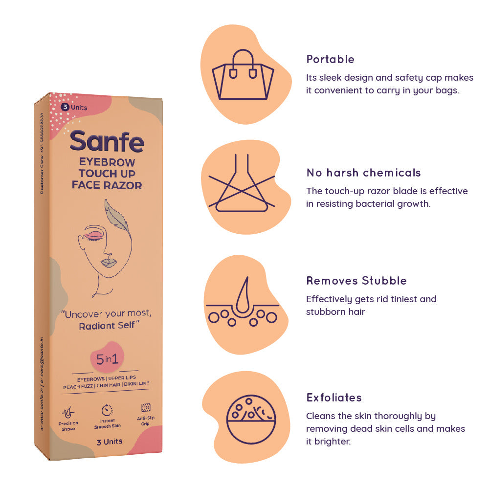 Sanfe EyeBrow Touch Up Razor