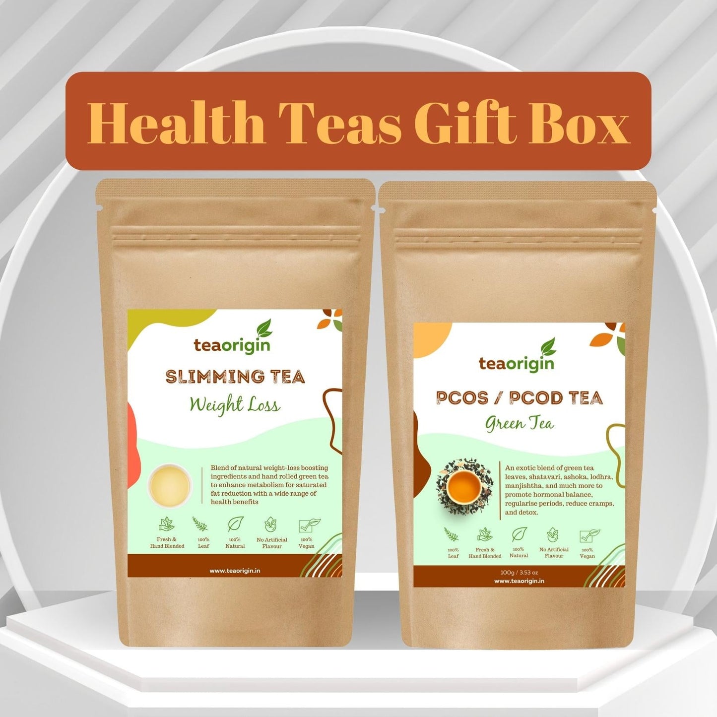 Health Teas Gift Box PCODPCOS Tea  Slimming Tea