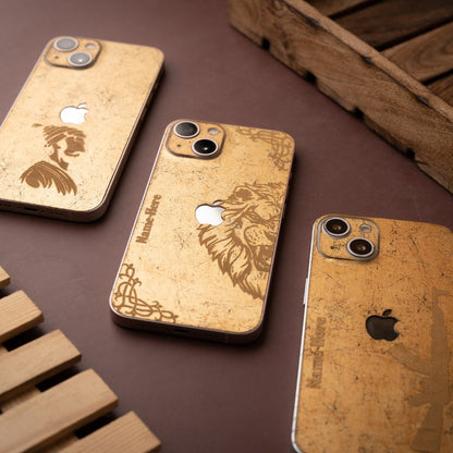 Mom Dad Engraved Mobile Skin