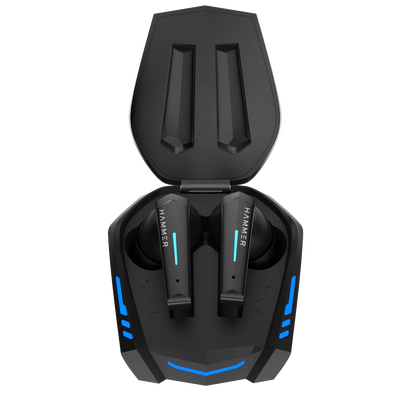 Hammer G-Shots Truly Wireless Gaming Earbuds Black