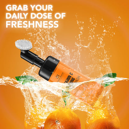 Citrus Burst Combo with Vitamin C Foaming Face Wash  Mandarin Orange  Honey Body Wash Pack of 2