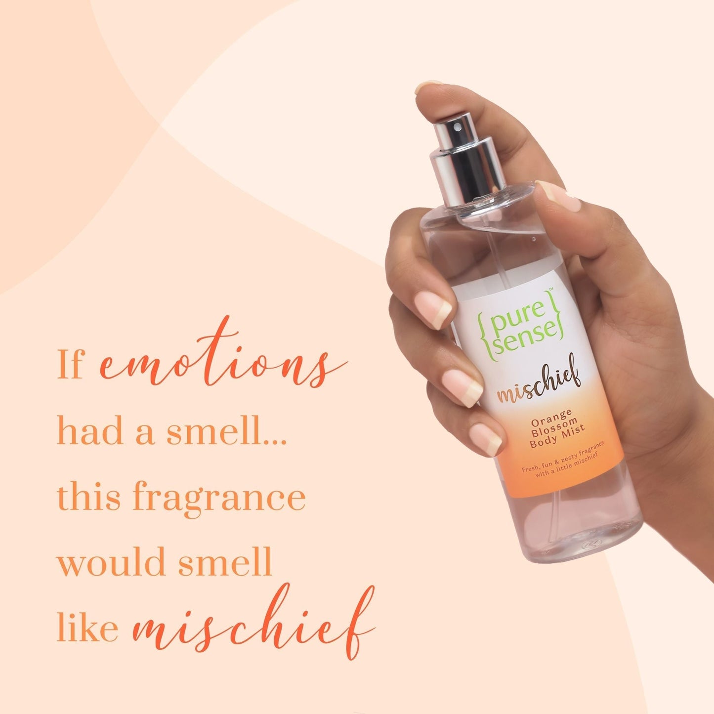 Mischief Orange Blossom Body Mist  From the makers of Parachute Advansed  150ml