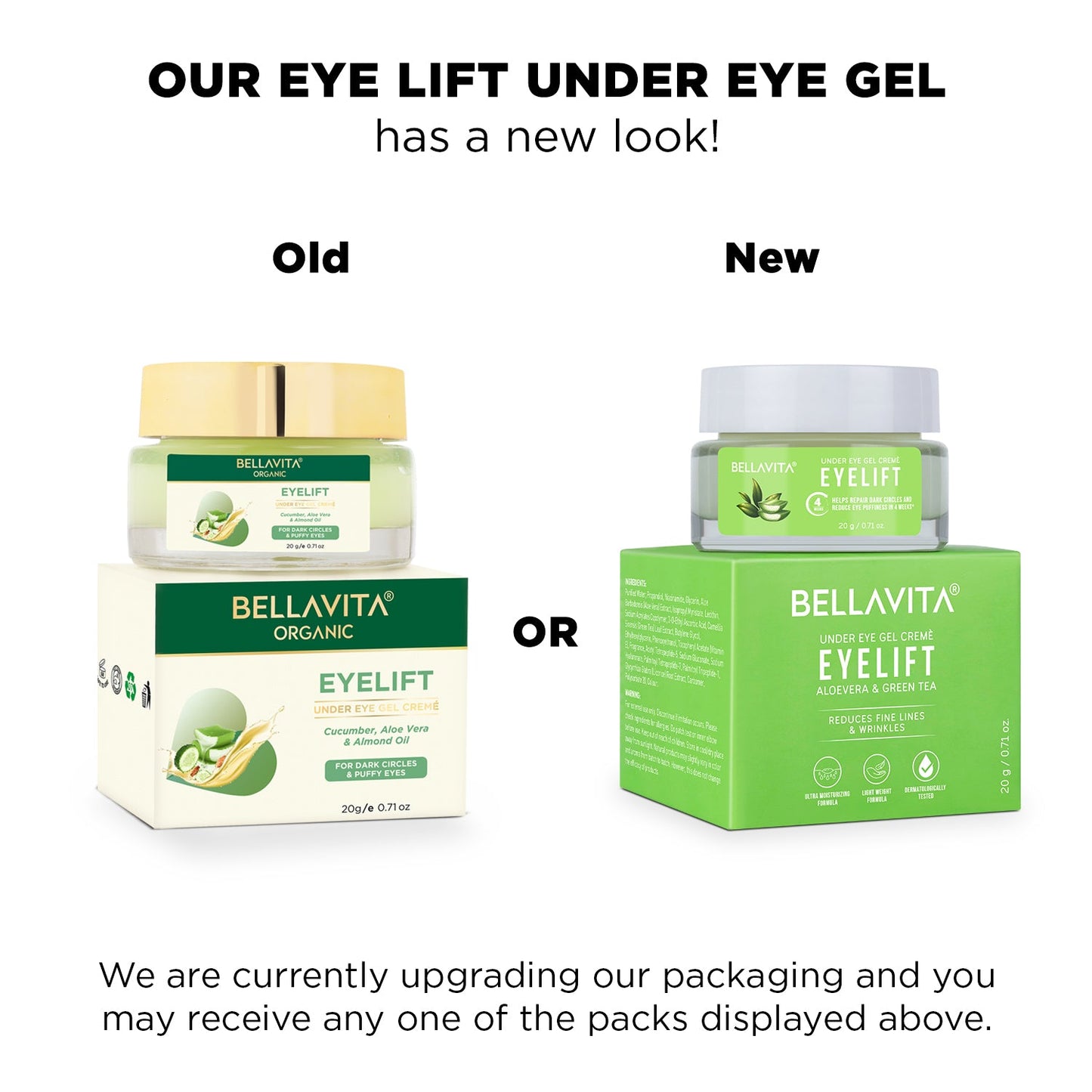 Eyelift Under Eye Gel Pack Of 2 -20gm