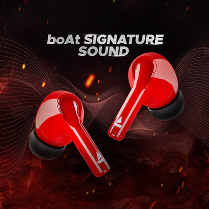 boAt Airdopes 161 Deadpool Edition  Wireless Earbuds with 40 Hours Playback ASAP Charge boAt Immersive Sound Bluetooth v5.1