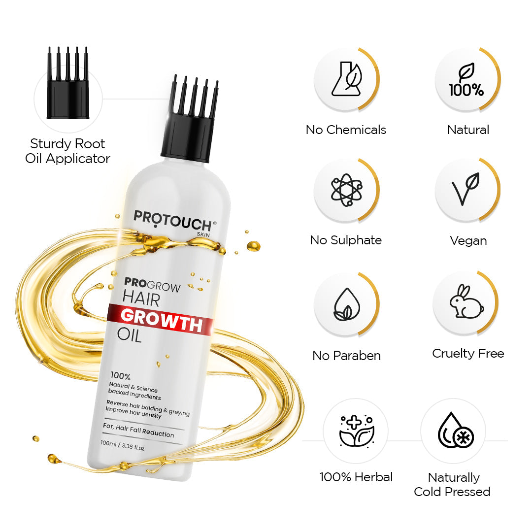 PROTOUCH PROGROW Hair Growth Oil Pack Of 2