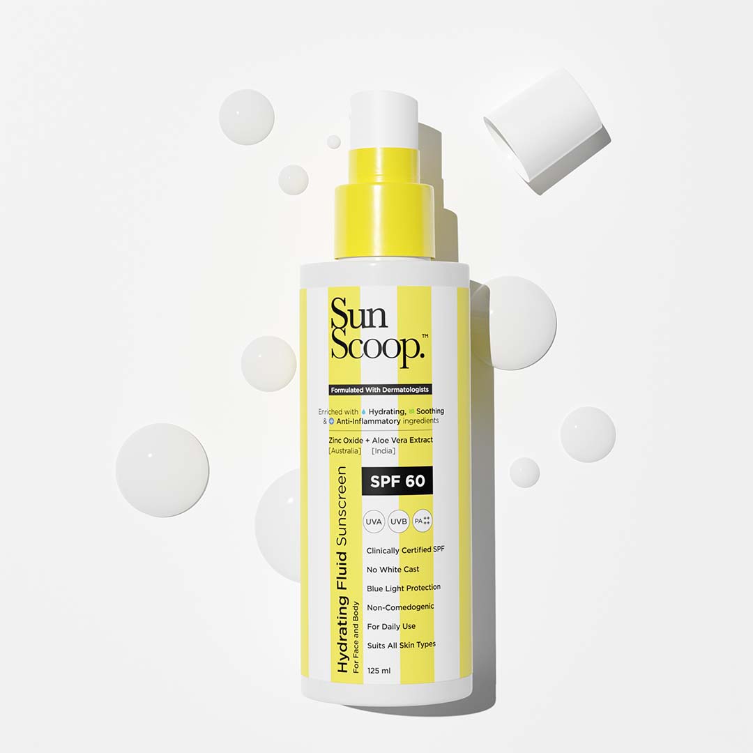 Hydrating Fluid Sunscreen for Face and Body  SPF 60 PA 125ml