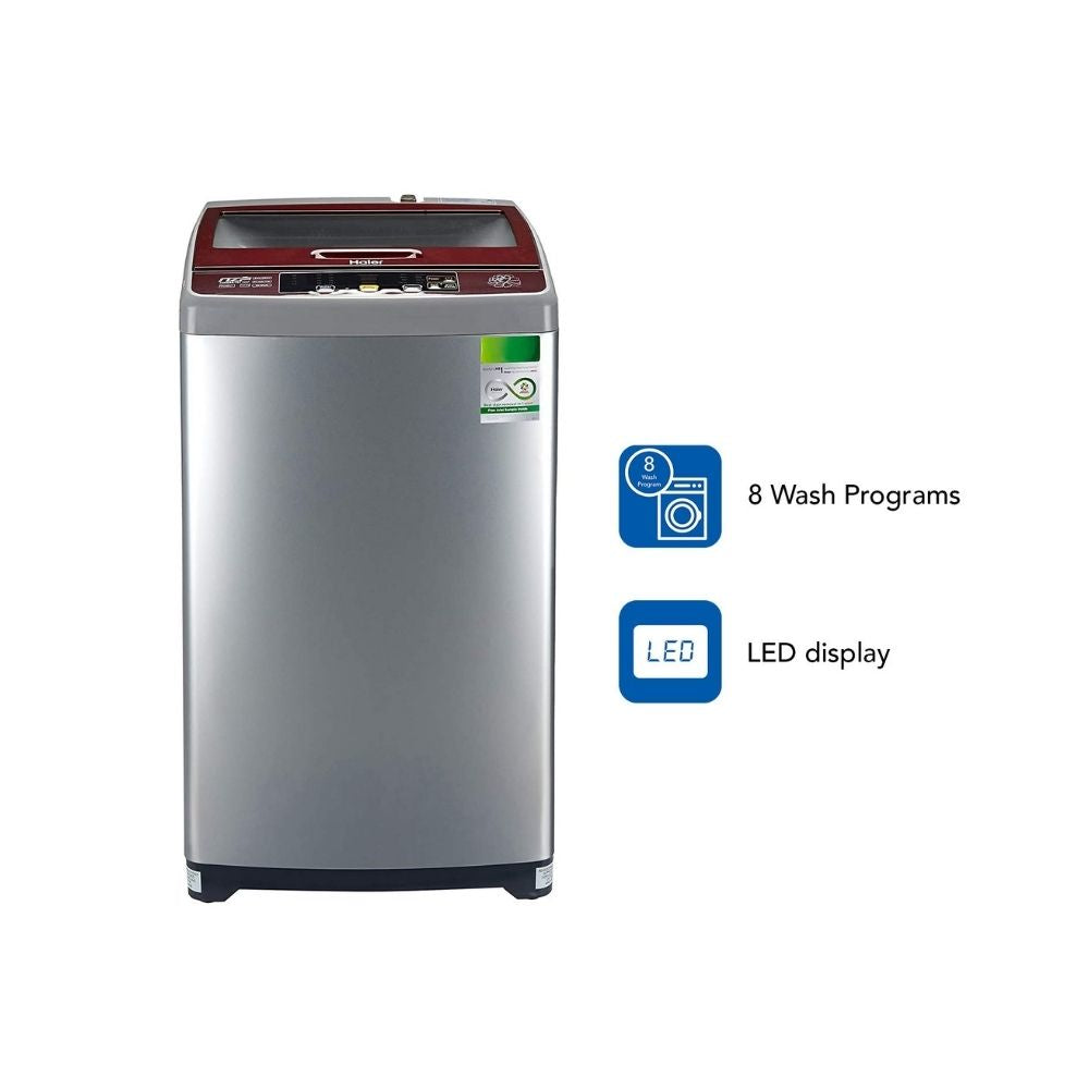 Haier 6.5 kg Fully-Automatic Top Loading Washing Machine