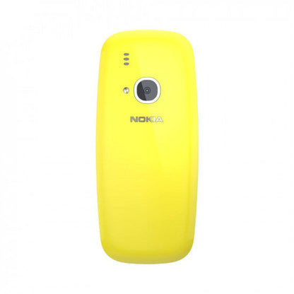 Nokia 3310 Dual SIM Keypad Phone with MP3 Player Wireless FM Radio and Rear Camera  Yellow 13.7 x 7.9 x 5.8 cm