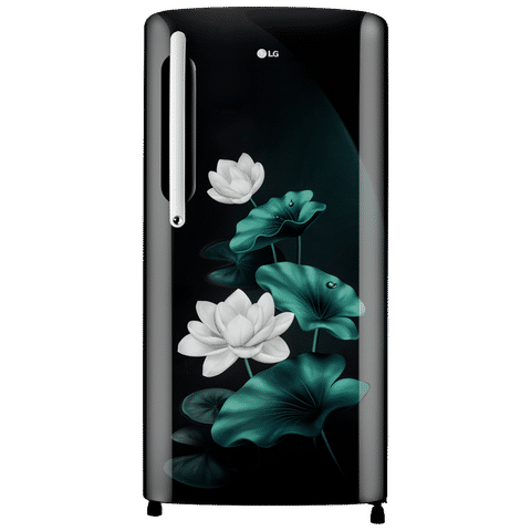 LG 201 Litres 3 Star Direct Cool Single Door Refrigerator with Stabilizer Free Operation GL-B211HELD Emareld Lotus