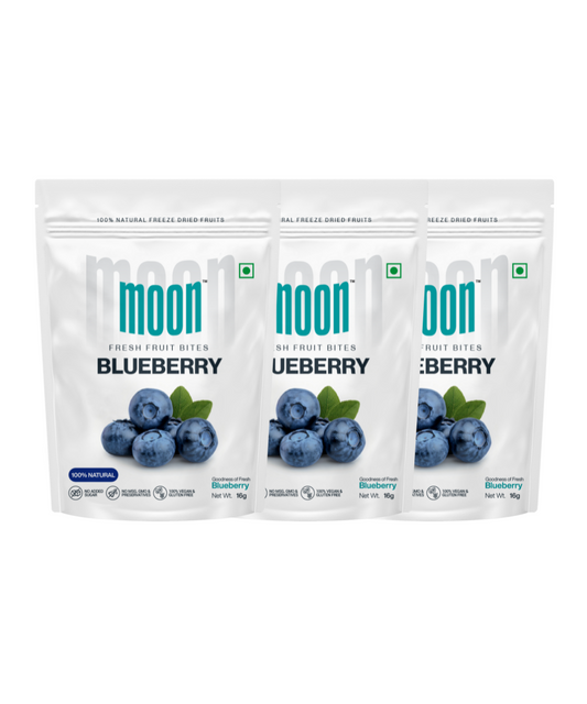 Moon Freeze Dried Blueberry Pack of 3