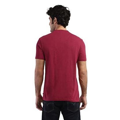 Levis Mens Regular Fit Solid T-Shirt