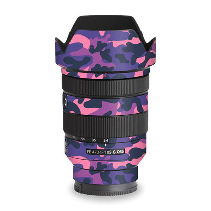 Grove Purple Camo Lens Skins