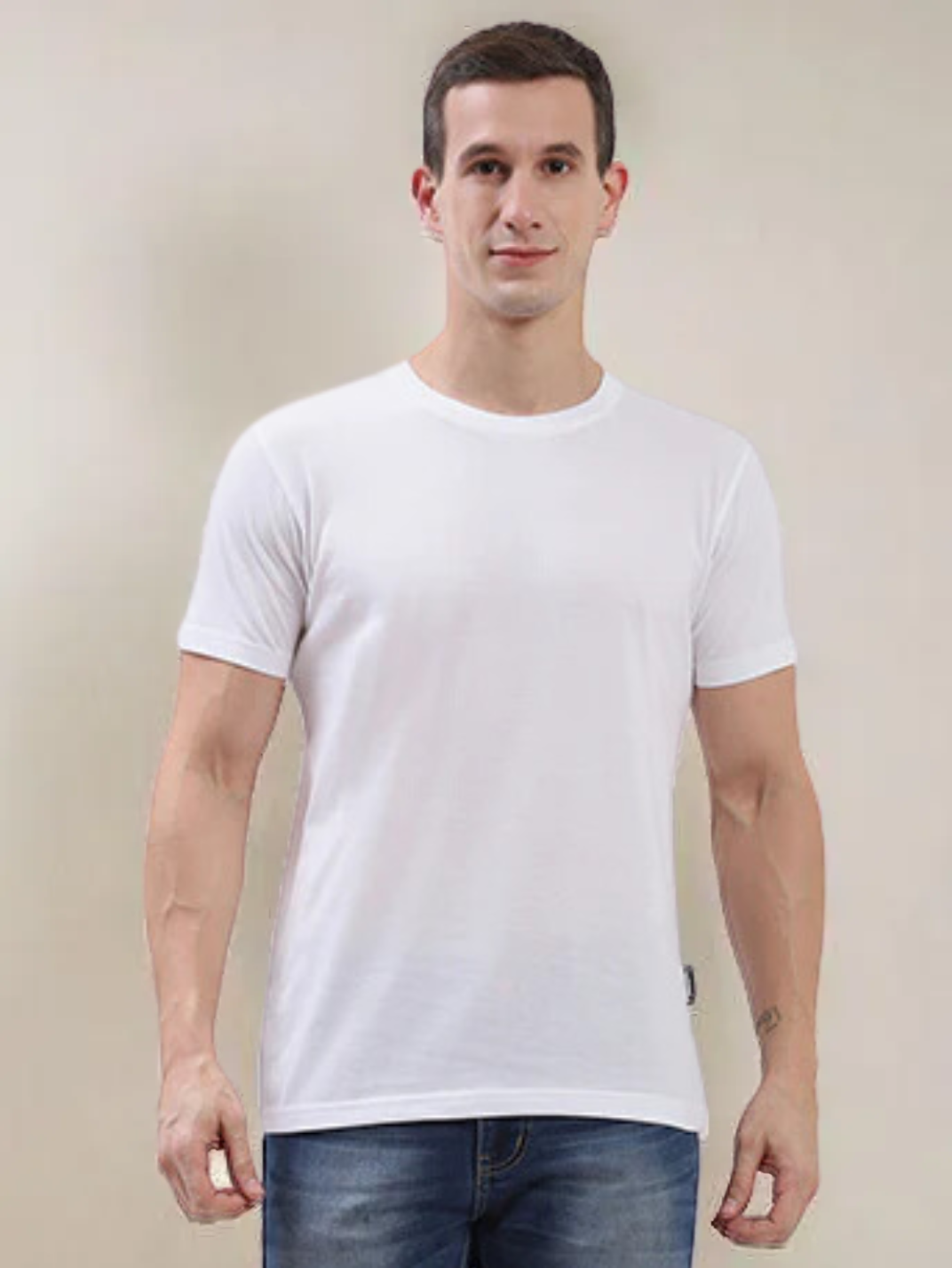 Cam Mens White T-shirt