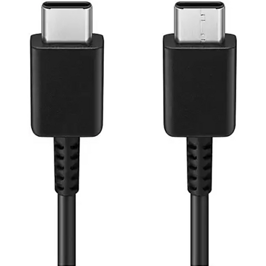 Samsung Original EP-TA800XBNGIN 25W USB Type-C Fast Charge 2.0 3 A Mobile Charger with Detachable Cable  Black