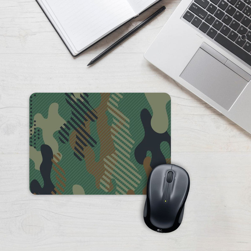 Military Green Mouse Pad