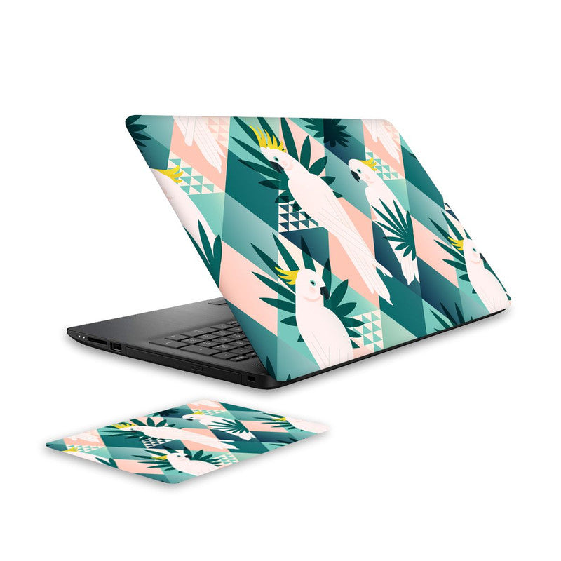 Exotic Beach Laptop Skin and Mouse Pad Combo