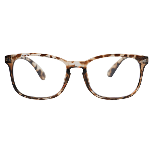 Reading Glasses with Blue Light Filter - Leopard 0.5x - 4.0x