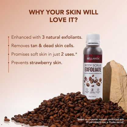 Exfoliating Coffee Body Scrub  - 75gm