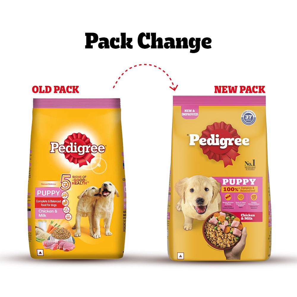 Pedigree Chicken and Milk Puppy Dog Dry Food