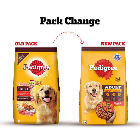 Pedigree Meat  Rice Adult Dog Dry Food