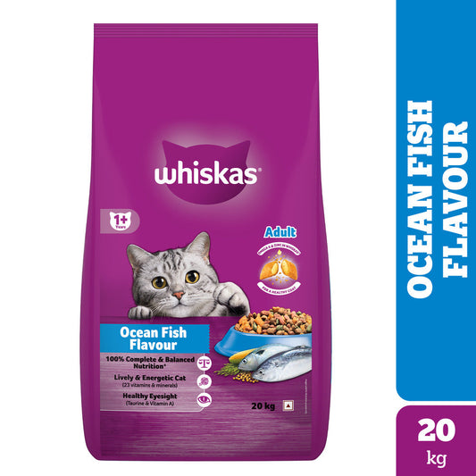 Whiskas Ocean Fish Flavour Adult Cat Dry Food