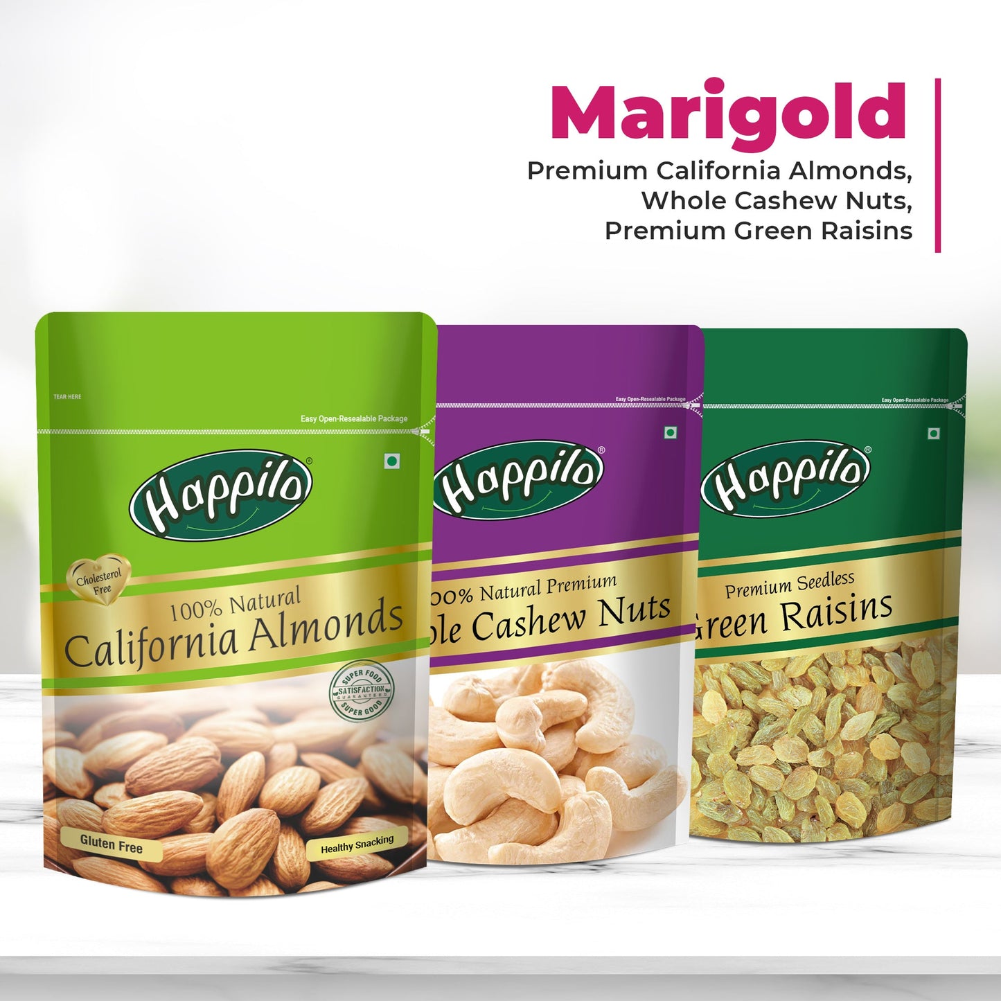 Happilo Dry Fruit Gift Hamper Marigold