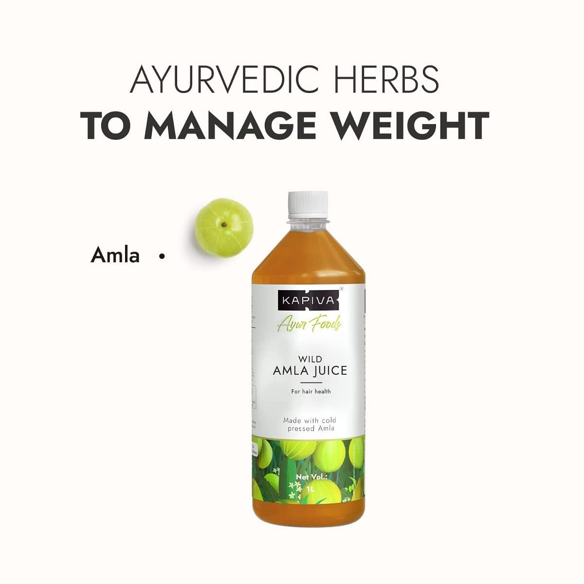 Kapiva Karela Jamun Juice  Amla Juice  Power Combo for Blood Sugar Control and General Wellness 1L1L