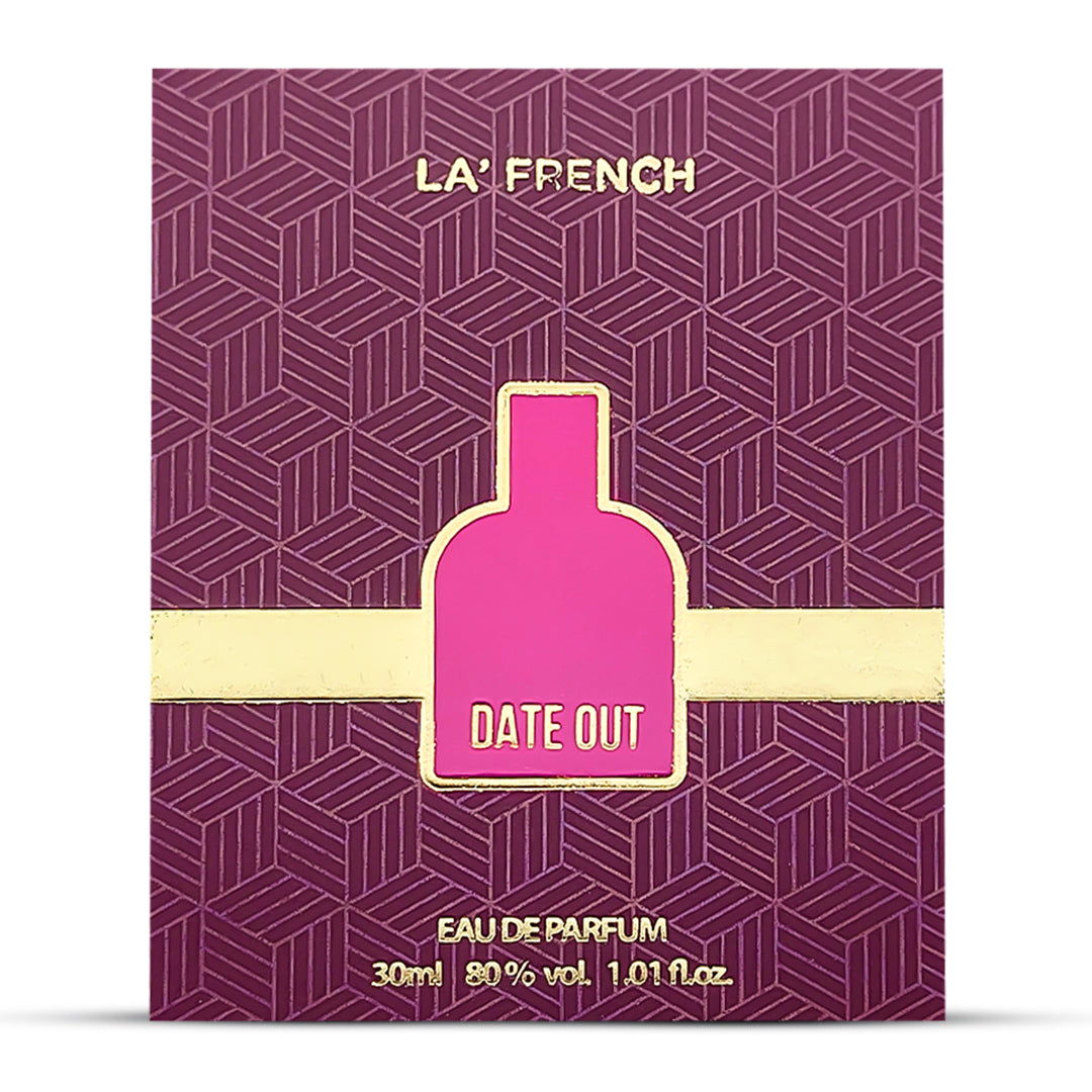 La French Date Out Perfume For Men  Women - 30ml