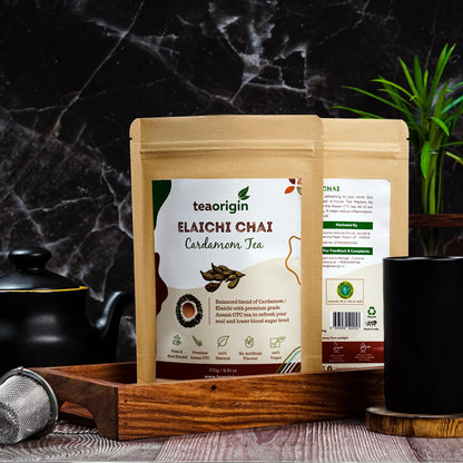 Tea Origin Elaichi Chai  Cardamom Tea