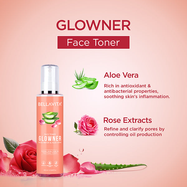 Glowner Face Toner - 200ml