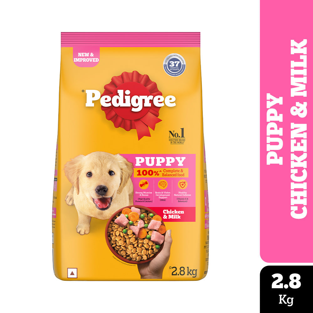 Pedigree Chicken and Milk Puppy Dog Dry Food