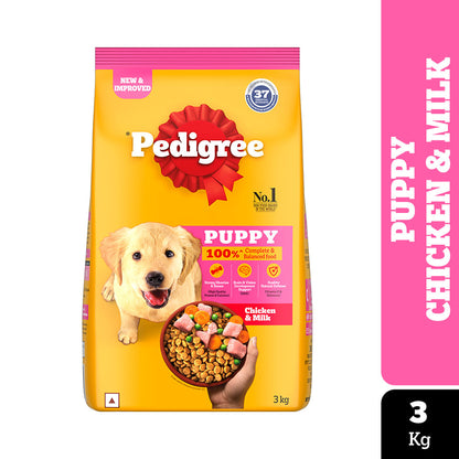 Pedigree Chicken and Milk Puppy Dog Dry Food