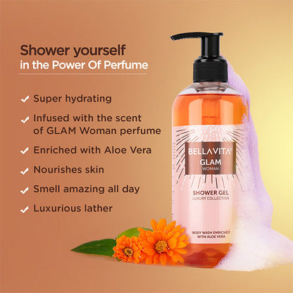 GLAM Woman Shower Gel - 500ml